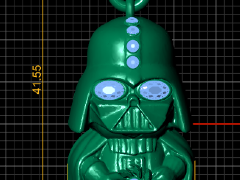 STAR WAR ENEMY PENDANT 3D 프린트 모델