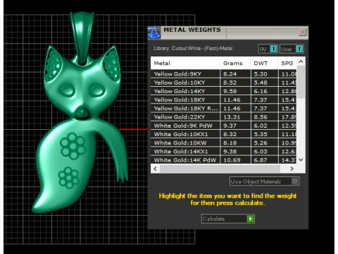 Teamer Cute Cat Kitten Pendant 3D Print Model