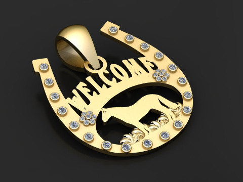 Nextvance Customizable Name Necklace Cartoon Sports 3Dプリントモデル