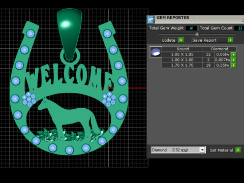 Nextvance Customizable Name Necklace Cartoon Sports 3D Print Model