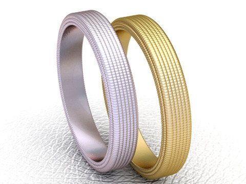 Shop Wedding Ring 3D Принт Модель