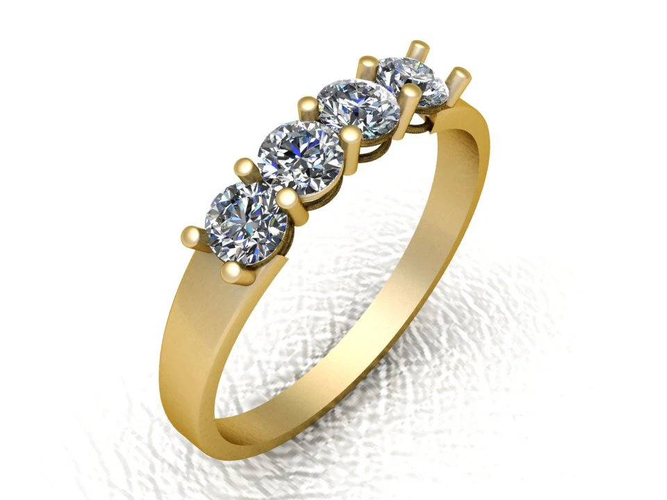 Minimal Ring pendant 3D Print Model .c4d .max .obj .3ds .fbx .stl .blend 
