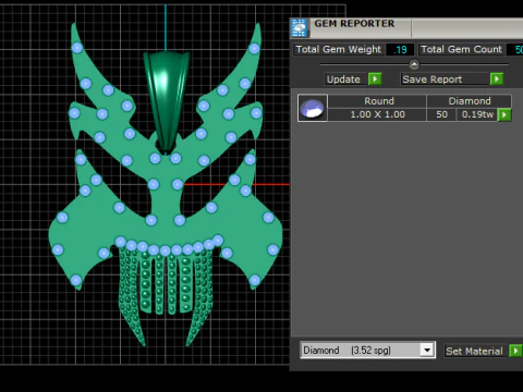 Tatuagem adesivo smbolo pendant 3D Print Model