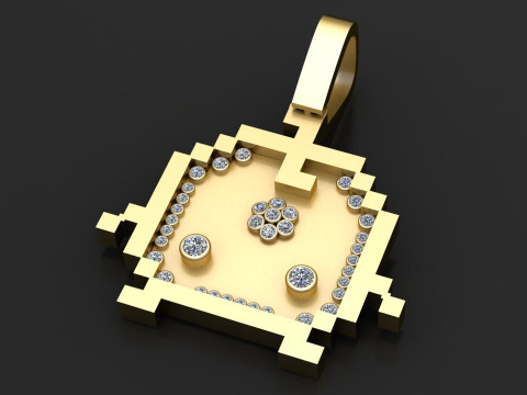 XUKY Character Avatar Pendant 3D Принт Модель