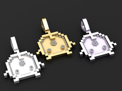 XUKY Character Avatar Pendant 3D Принт Модель