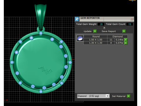 Batman Pendant and chain pendant Modello di stampa 3D