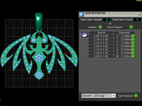 A stylish islamic religious PENDANT 3D Print Model