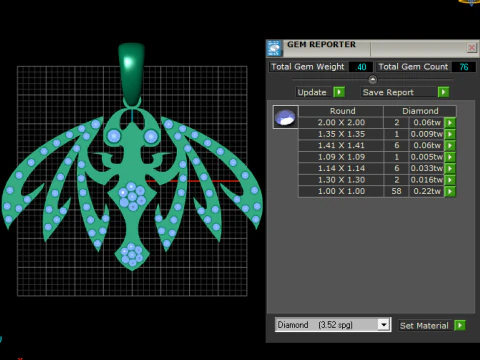A stylish islamic religious PENDANT 3D Print Model