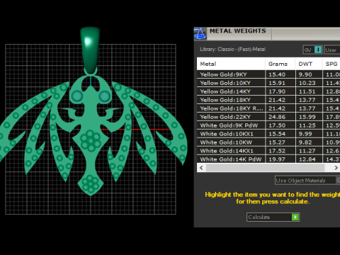A stylish islamic religious PENDANT 3D Print Model