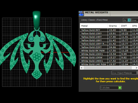 A stylish islamic religious PENDANT 3D Print Model
