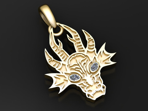 Factory direct sale Chinese PENDANT 3D Print Model