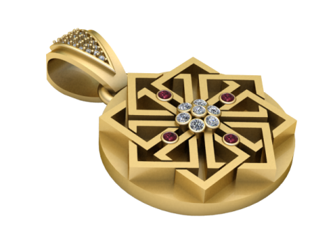 Hannah Martin Store PENDANT 3D PRINTABLE MODEL 3D Print Model