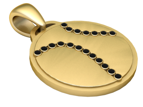 BaseballPendant Model do druku 3D