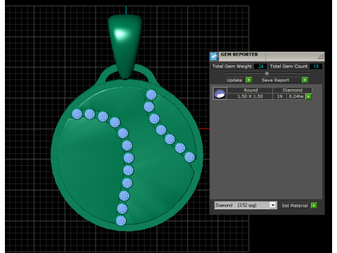 BaseballPendant Modelo de impresión 3D