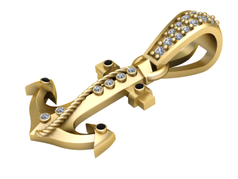 AnchorPendant 3d printable model 3D 프린트 모델