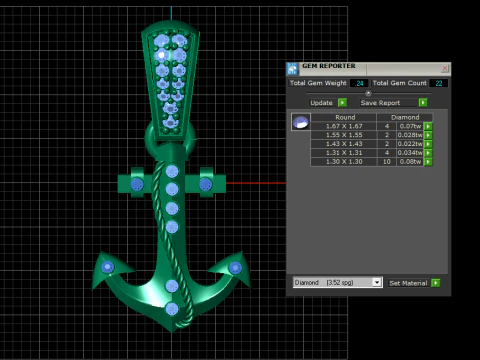 AnchorPendant 3d printable model 3D Print Model