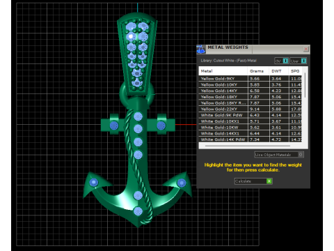 AnchorPendant 3d printable model 3D 프린트 모델