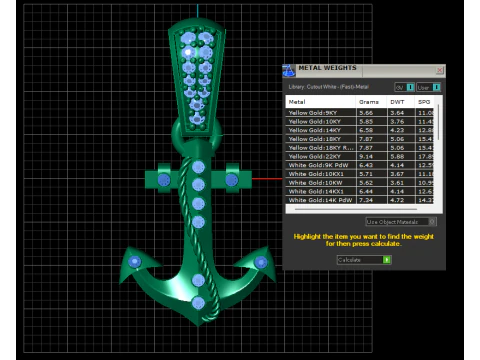 AnchorPendant 3d printable model 3D Print Model