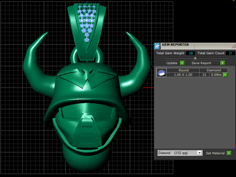 Stainless Steel Spartan Warrior Helmet Pendant NUCELCES 3D Принт Модель