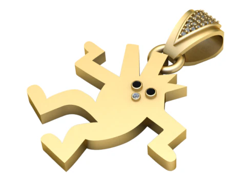 Abstract pendant 3D Print Model