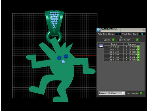 Abstract pendant 3D Print Model