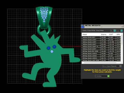 Abstract pendant 3D Print Model