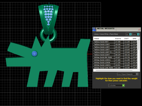 Кулон собака 3D Принт Модель