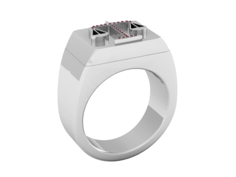 Justice ring Model do druku 3D