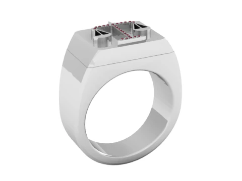 Justice ring 3D Print Model