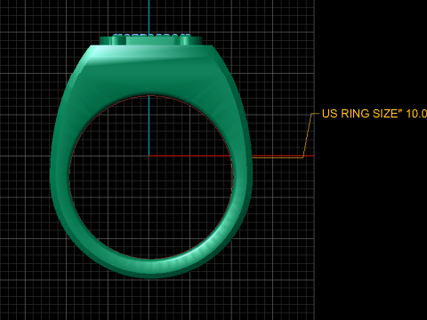 Justice ring Model do druku 3D