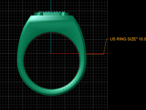 Justice ring 3D Print Model