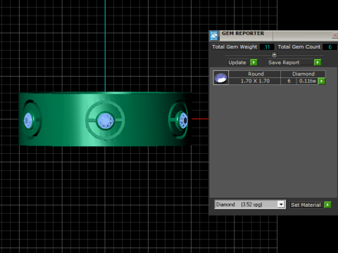 Eternity ring Modelo de Impressão 3D