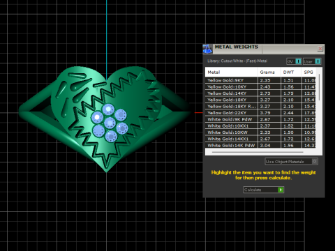 Heart design ring 3D Baskı Modeli