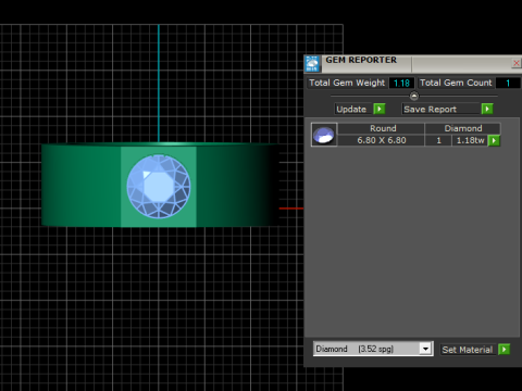 Modern gold ring 3D Baskı Modeli