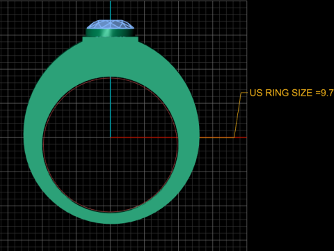 Modern gold ring 3D Baskı Modeli