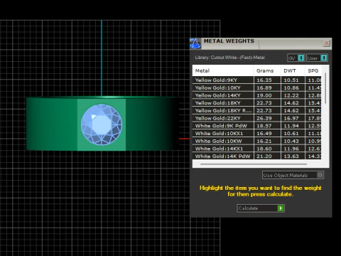 Anel de ouro moderno Modelo de Impressão 3D