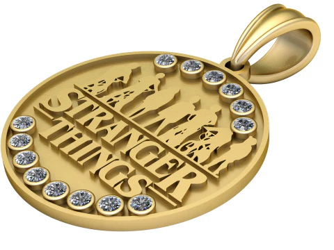 Colgante de cosas m&aacute;s extra&ntilde;as Modelo de impresión 3D