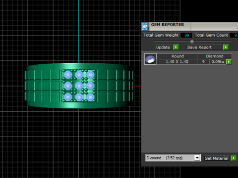 Modern gold ring 3D प्रिंट मॉडल