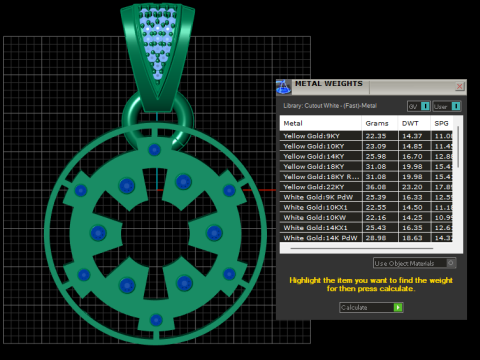 Mechanical pendant 3D 프린트 모델