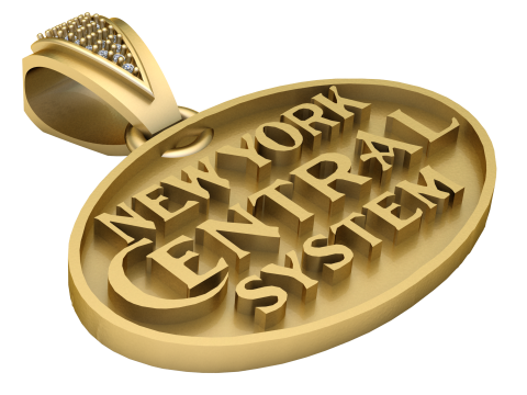 New york central system pendant 3D Print Model