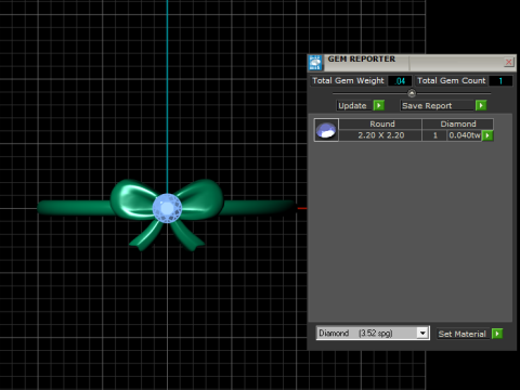Bow Design Ring 3D Принт Модель
