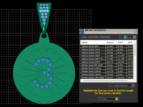 Initial Pendant Modelo de Impressão 3D