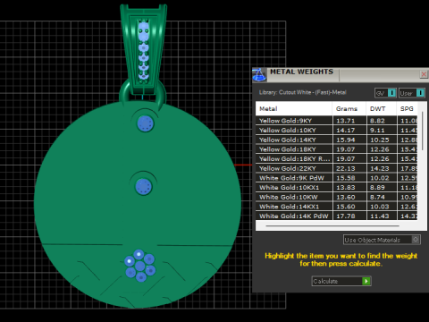 Modern Abstract Pendant 3D Print Model