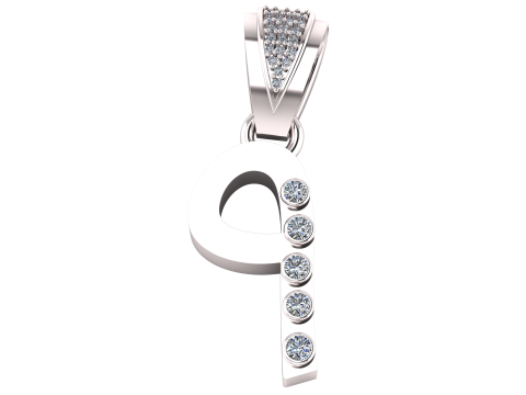 Abstract pendant Model Cetak 3D
