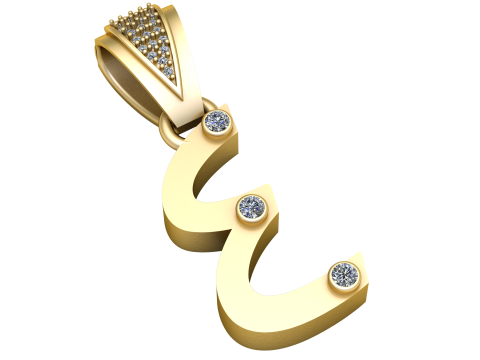 Modern pendant 3D-printmodel