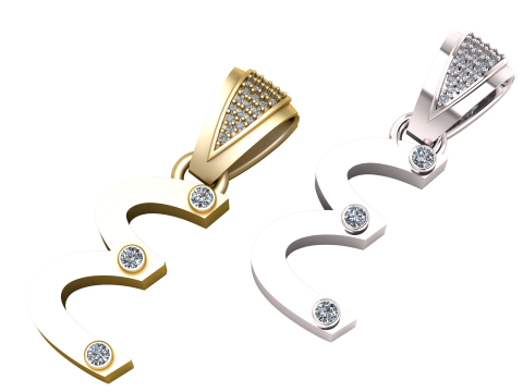 Modern pendant Model Cetak 3D