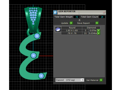 Modern pendant 3D Print Model