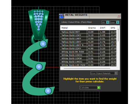 Modern pendant Model Cetak 3D