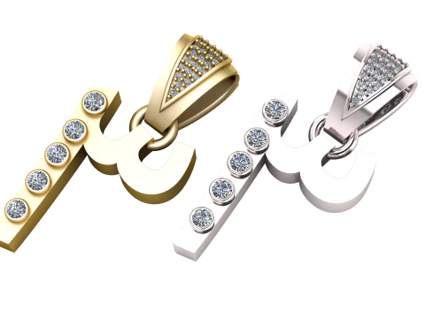 모던 펜던트 쓰리 펜던트 3D 프린트 모델