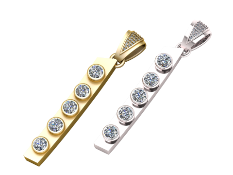 Bar pendant 3D 프린트 모델